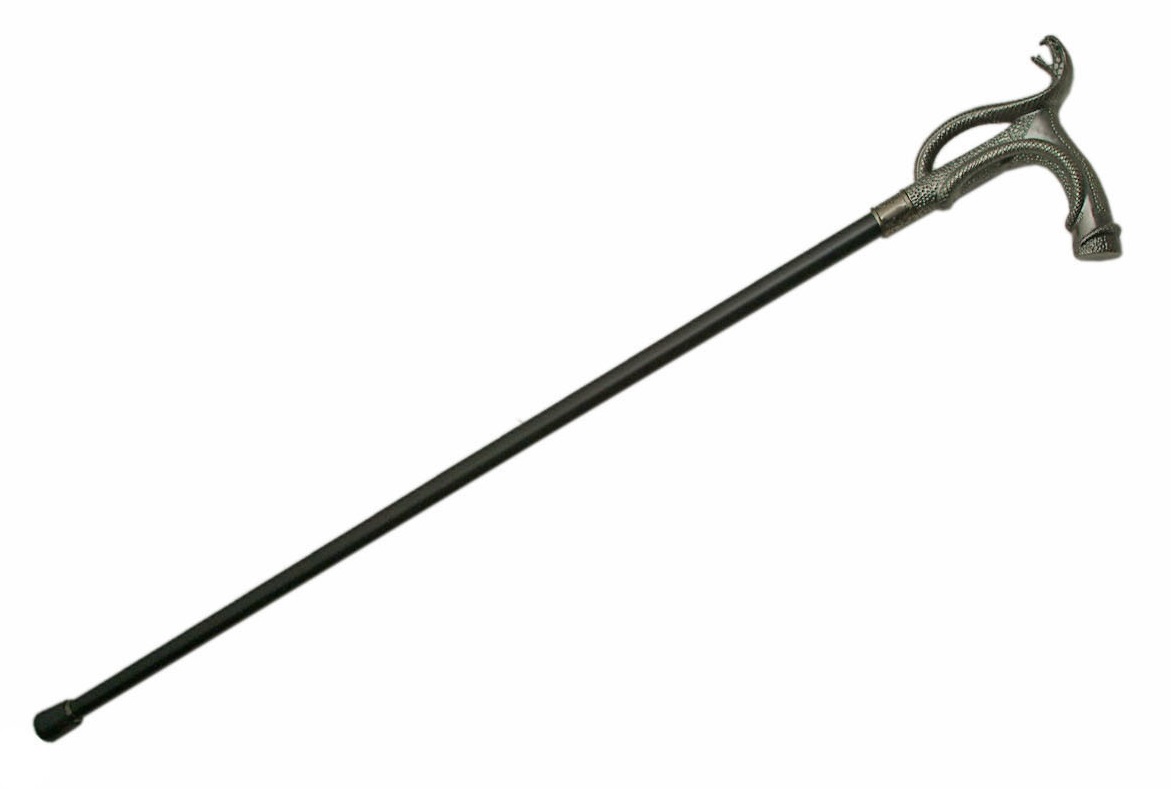 Canne épée 93,5cm baton de marche - Cobra serpent..