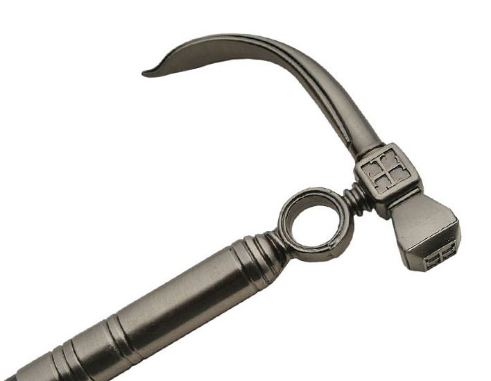 Canne épée 87,8cm baton de marche - Design Marteau - Copie