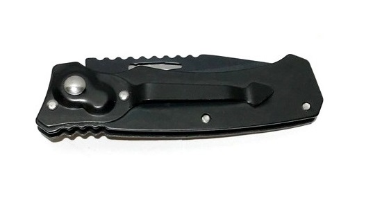 Couteau automatique 15,5cm à cran darrêt - compact..