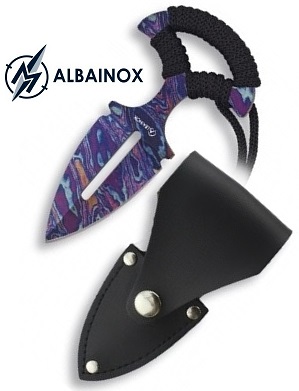 Dague push-dagger 12,7cm couteau - ALBAINOX