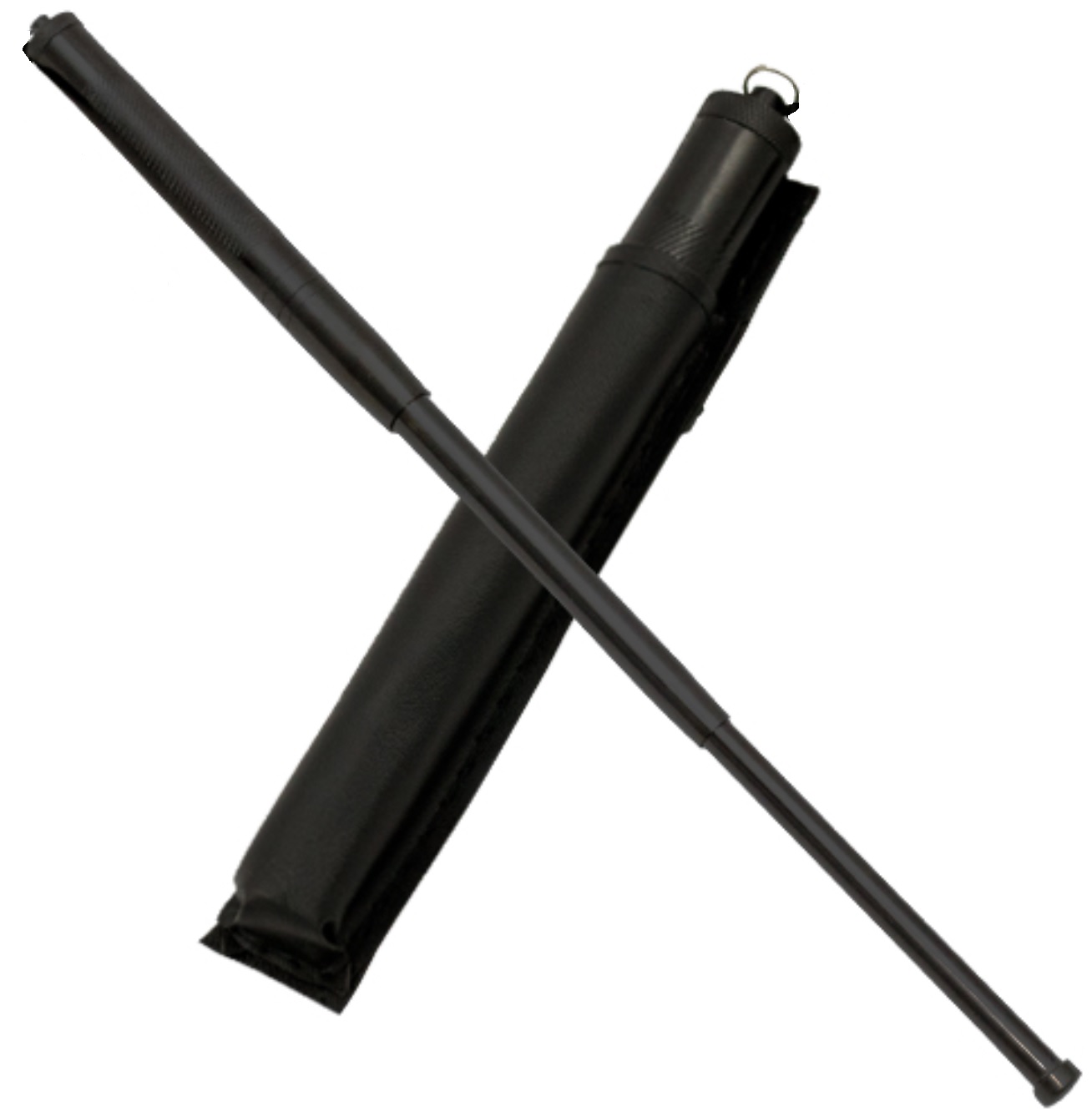 Matraque télescopique en acier renforcé + grip 50 cm - Matraque - Tonfa - Auto  Défense