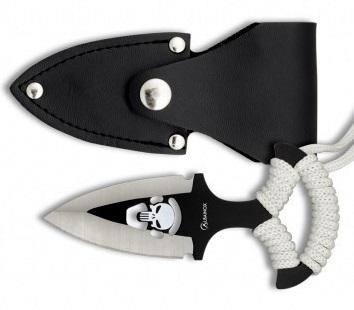 Dague push-dagger 12,7cm couteau de botte ALBAINOX.