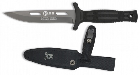 Couteau type dague tactique titane 23,8cm K25.