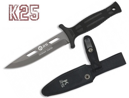 Couteau type dague tactique titane 23,8cm K25