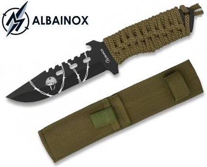 Couteau compact 18cm poignard full tang ALBAINOX