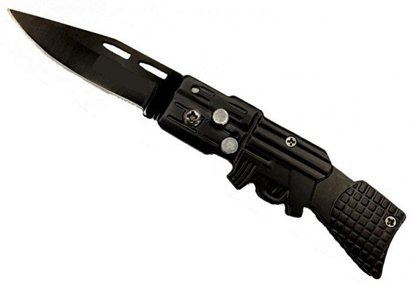 Couteau automatique cran d'arrêt 16cm FUSIL compact