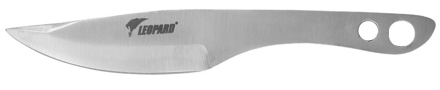 Couteau de lancer Léopard 16cm acier inox.