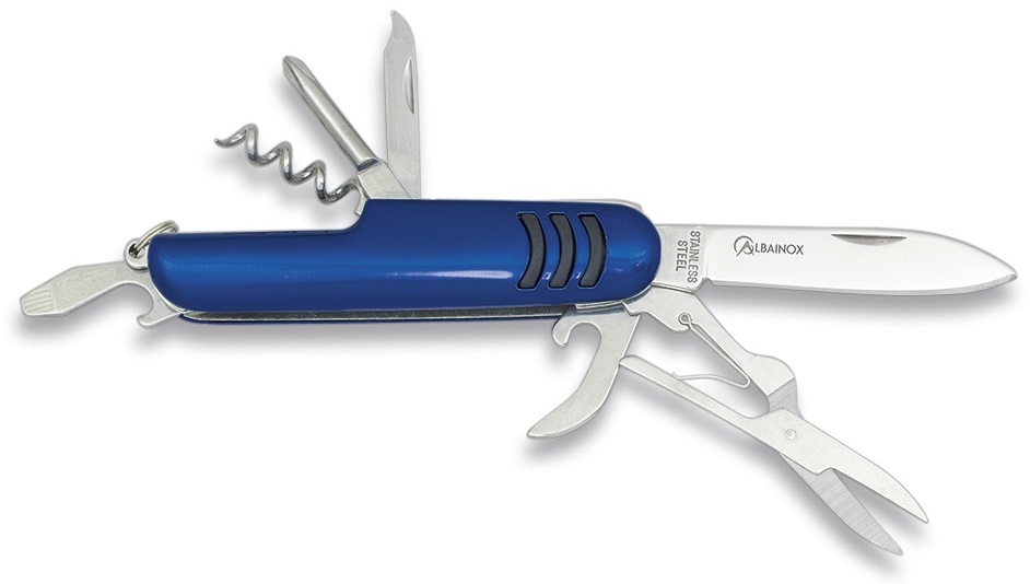 Couteau multifonction acier 7 outils ALBAINOX
