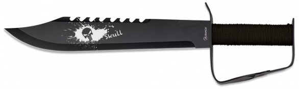 Machette THE PUNISHER 49cm coupe-coupe garde main.