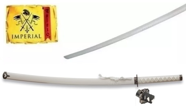 Katana tranchant arme 93,5cm blanc IMPERIAL