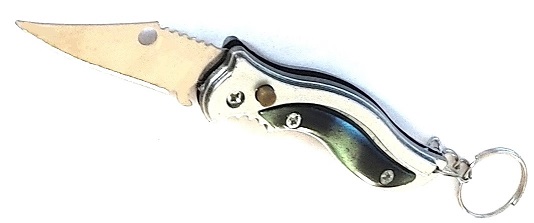 Petit couteau automatique 10,5cm porte-clé