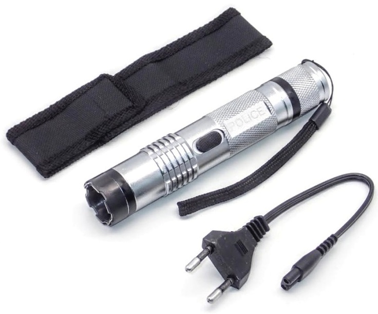 Taser shocker LED 9 000 000 volts ! Tazer gris