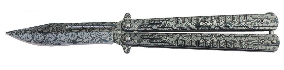 Couteau papillon balisong 23,2cm Design Albainox.