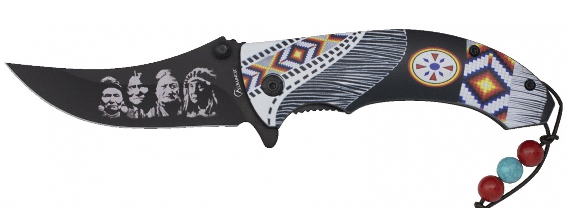Couteau pliant 20cm design Indien ALBAINOX.
