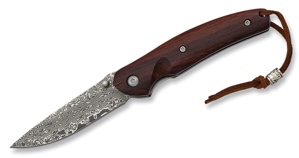 Coffret couteau 16,5cm avec lame Damas.