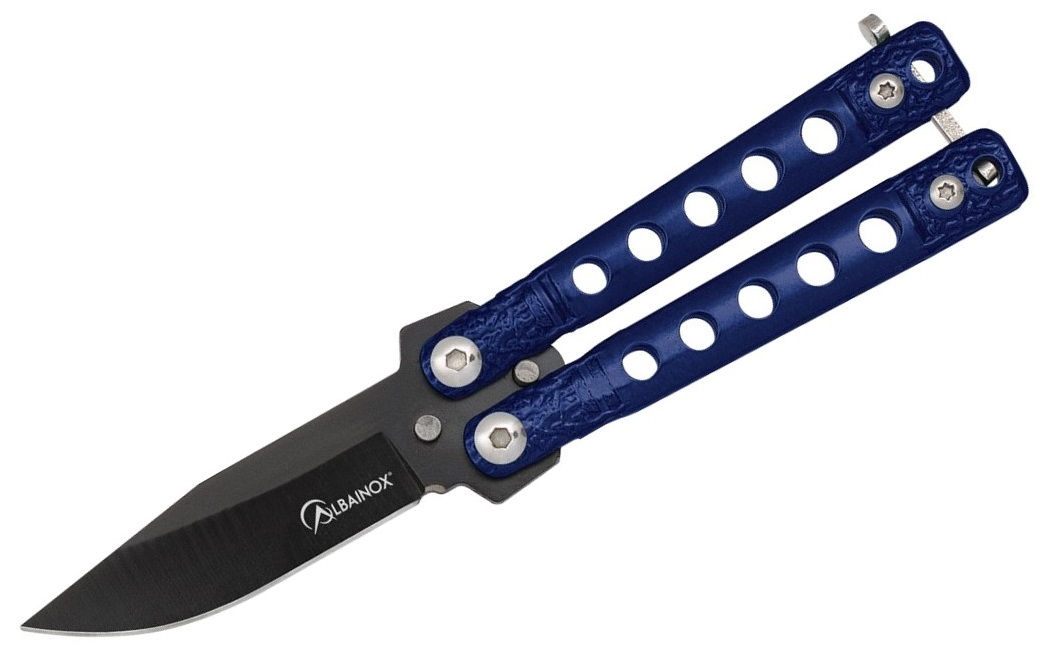 Balisong couteau papillon 24cm ALBAINOX - Design katana