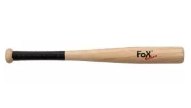 Batte de baseball 45,7cm en bois résistant FOX.