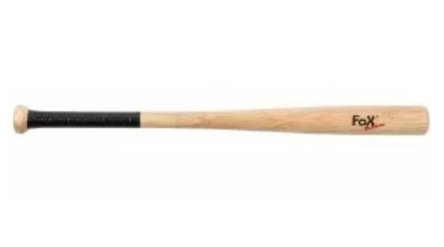 Batte de baseball 65,7cm en bois résistant FOX.