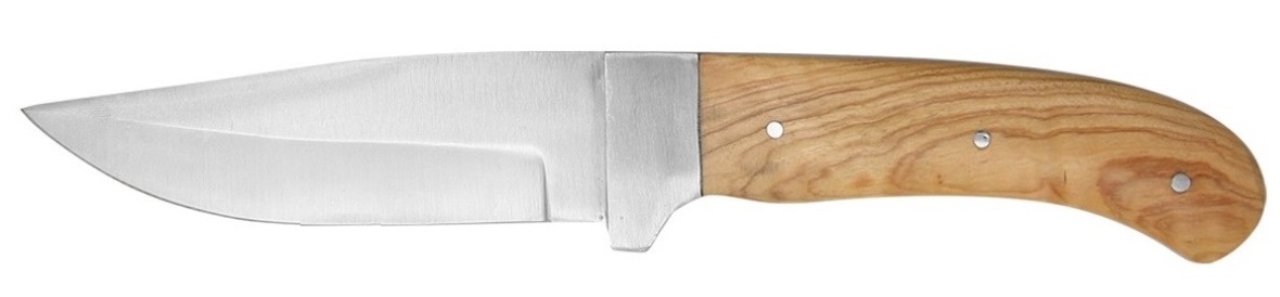 Poignard couteau 23cm bois teck LEOPARD + étui cuir2.