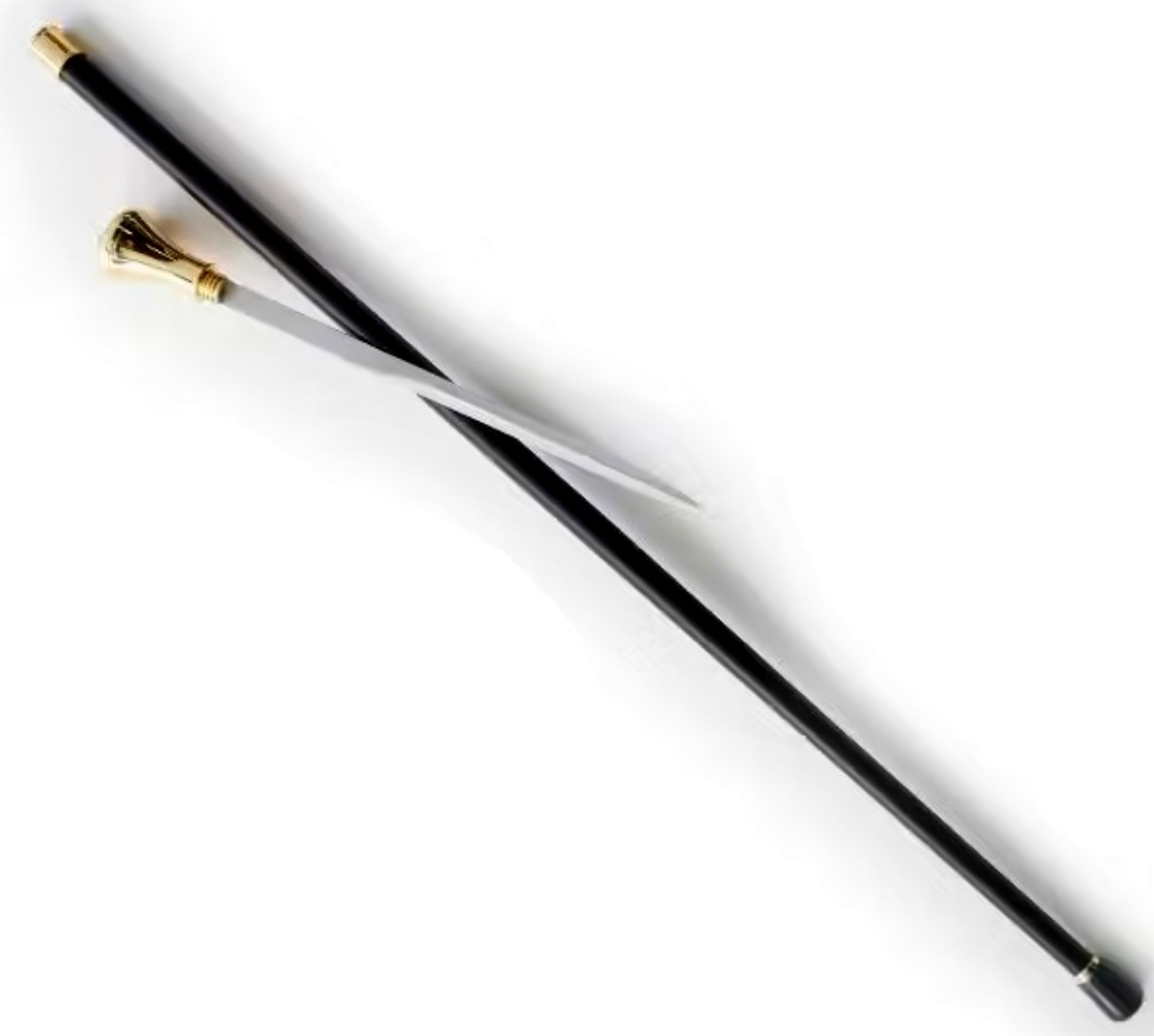 Canne épée bâton de marche 92cm Francs-Maçons.
