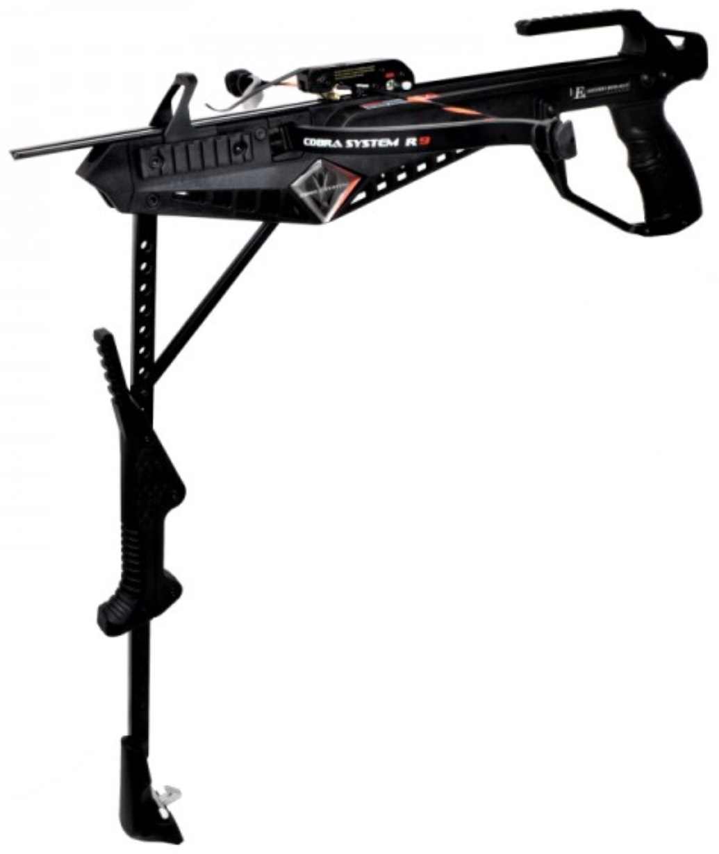 Arbalète pistolet 240 FPS COBRA R9 armement automatique..