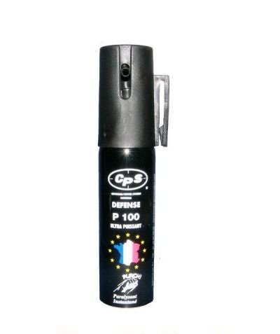 Bombe lacrymogène 25ml POIVRE - aérosol spray lacrymo