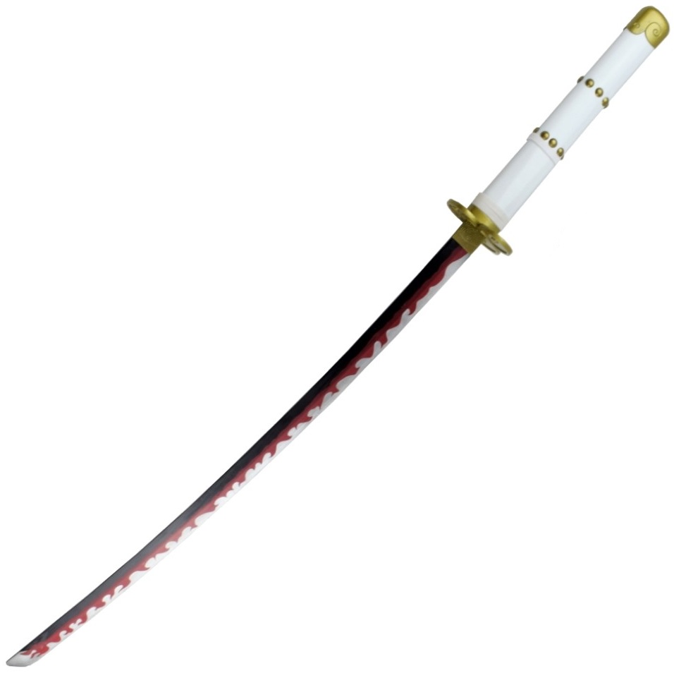 Katana design blanc arme 95cm