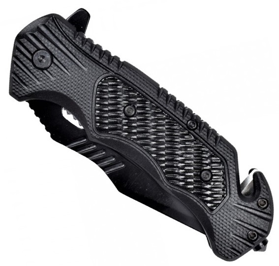 Couteau pliant tactique noir SCH