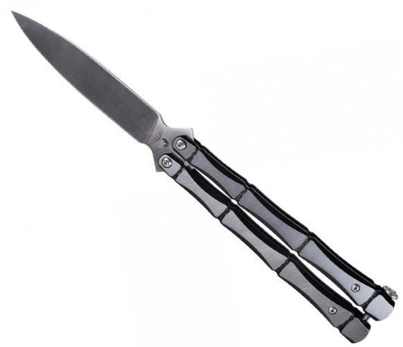 Décapsulur n form d coutau papillon gris acir au millur prix