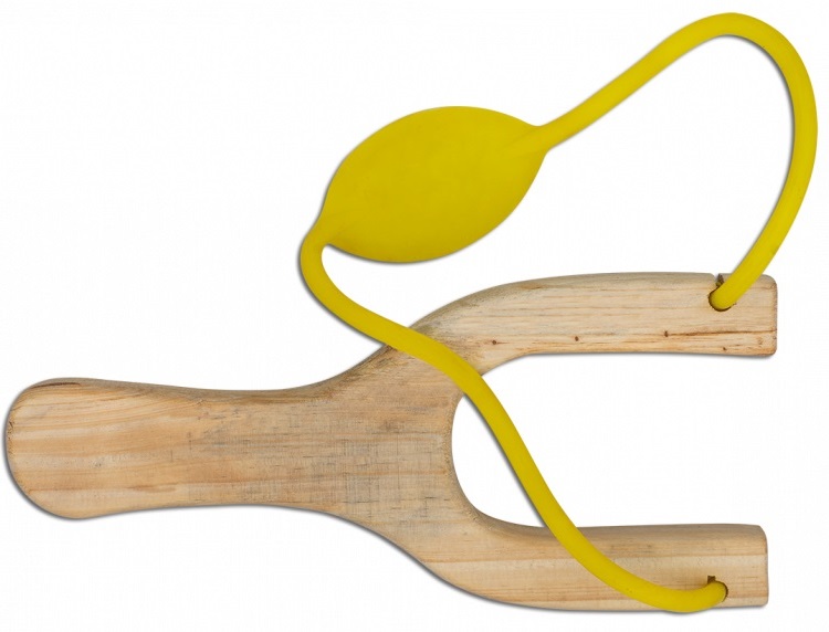 Lance-pierre fronde 18cm de précision bois