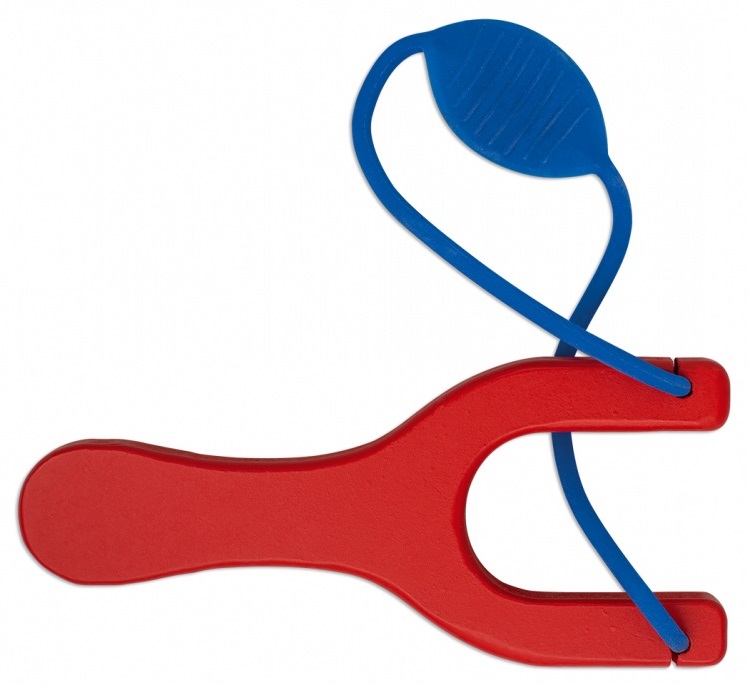 Lance-pierre fronde 18cm bois rouge