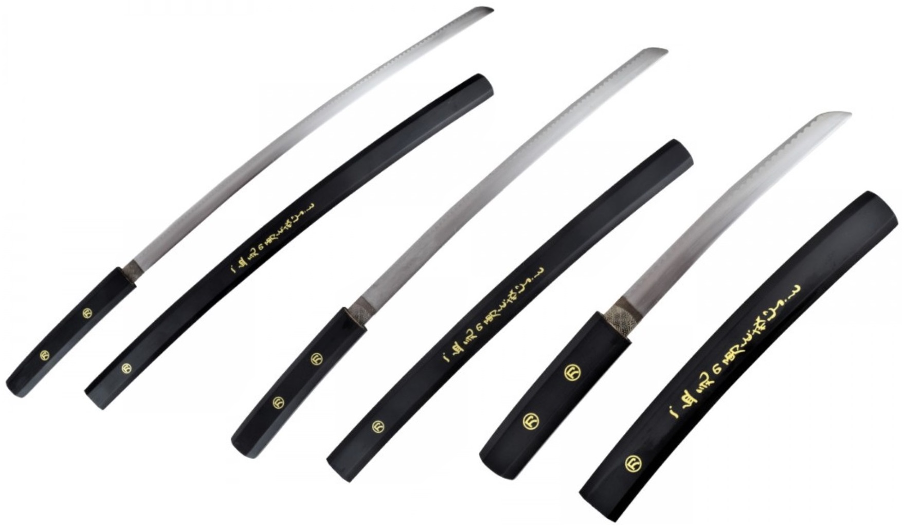 Lot 3 katanas sabre