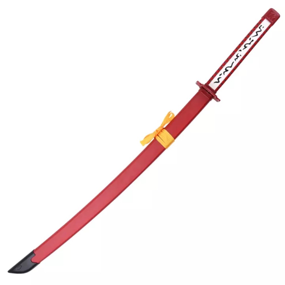 Katana sabre japonais 97,5cm rouge fourreau