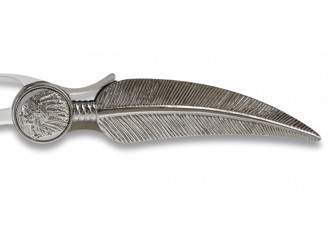 Couteau Indien Plume