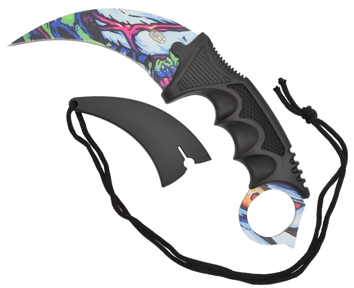 Couteau karambit CS GO tactique 19cm SCH