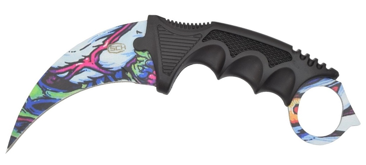 Couteau karambit CS GO tactique 19cm