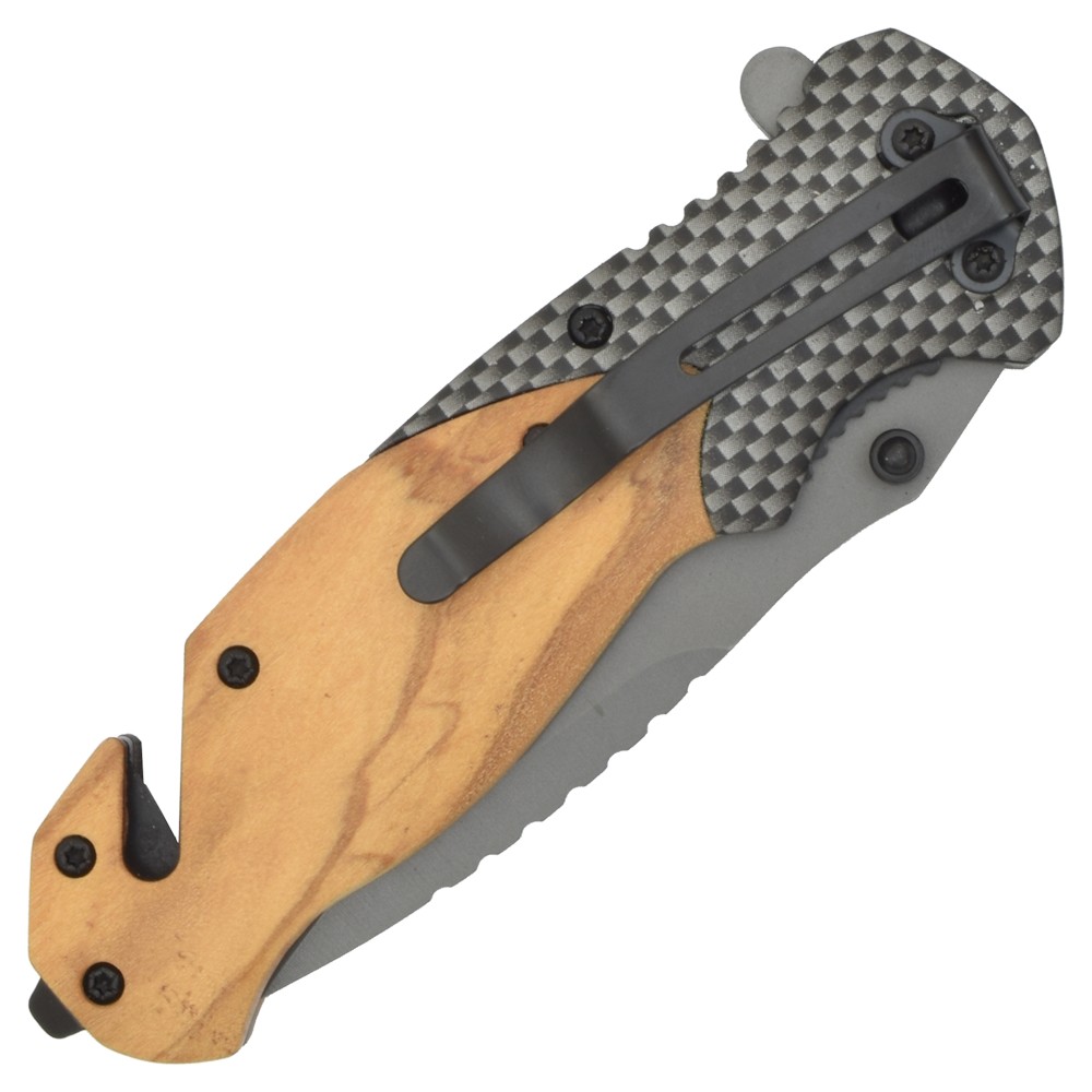 Couteau pliant 20,5cm design manche