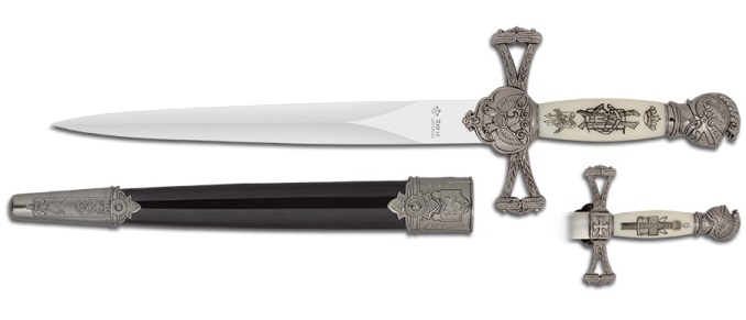 Dague chevalier 31,8cm IMPERIAL