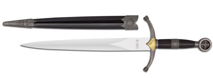 Dague Les Templiers 32cm lame IMPERIAL
