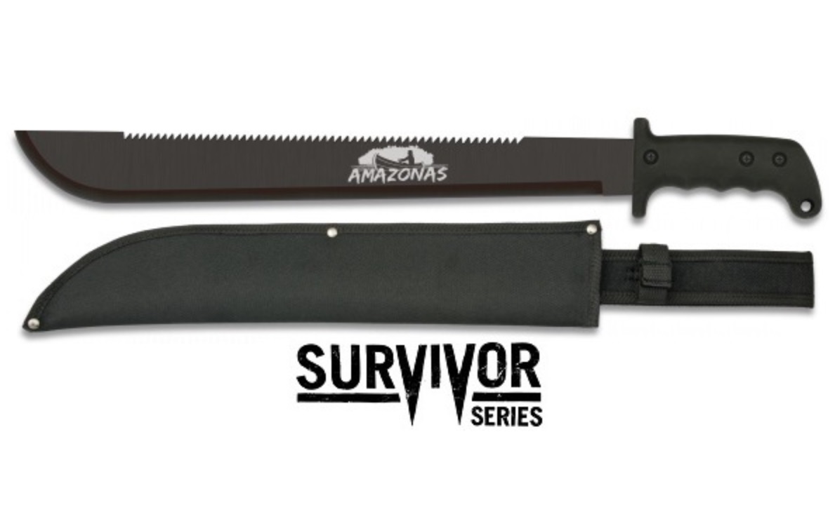 Machette de survie 60cm AMAZONAS coupe-coupe
