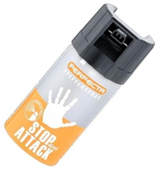 Bombe lacrymogène GAZ poivre 40ml