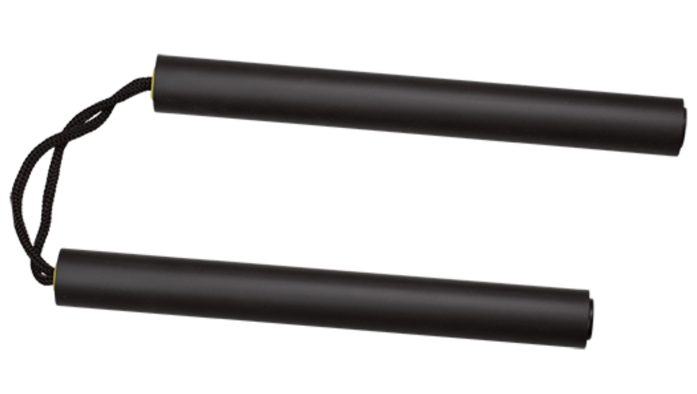 Nunchaku noir en mousse - Idéal entraînement