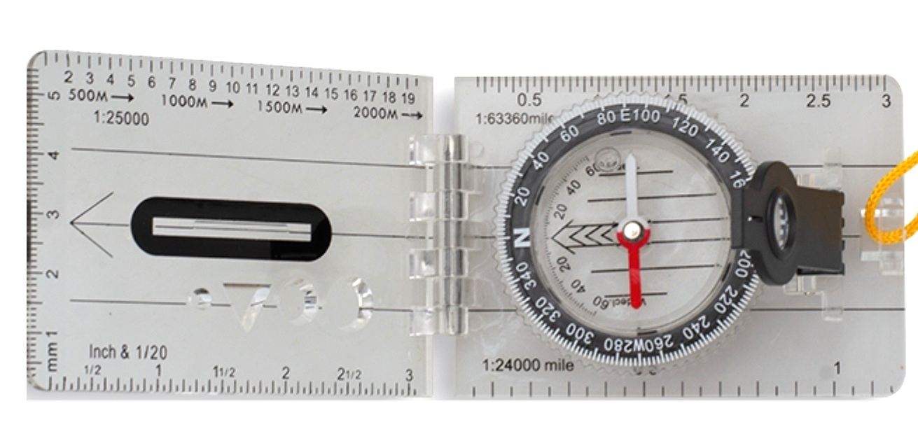 Boussole de précision à clapet transparent ALBAINOX