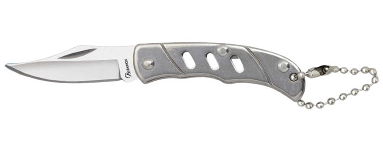 Couteau porte-clé pliant 9cm acier ALBAINOX