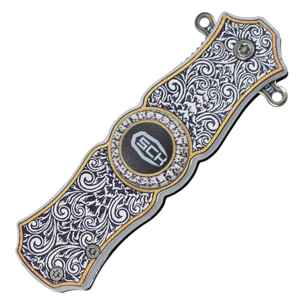 Couteau pliant design compact 15,5cm