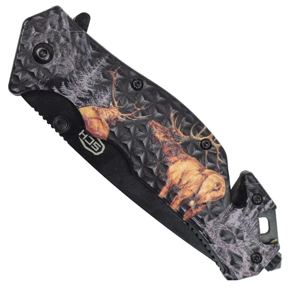 Couteau pliant Cerf 20,5cm SCH