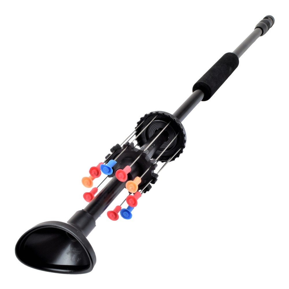 Sarbacane de chasse tactique sport 62cm + 10 flèches