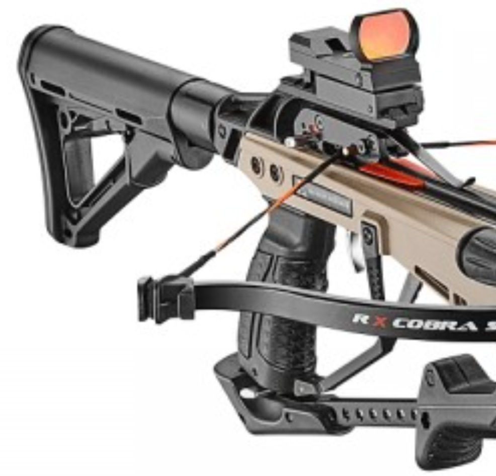 Arbalète 130 lbs COBRA R9 armement automatique + viseur