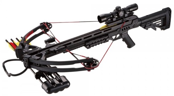 ARBALÈTE À COMPOSITES MAN KUNG STALKER 185 LBS NOIRE