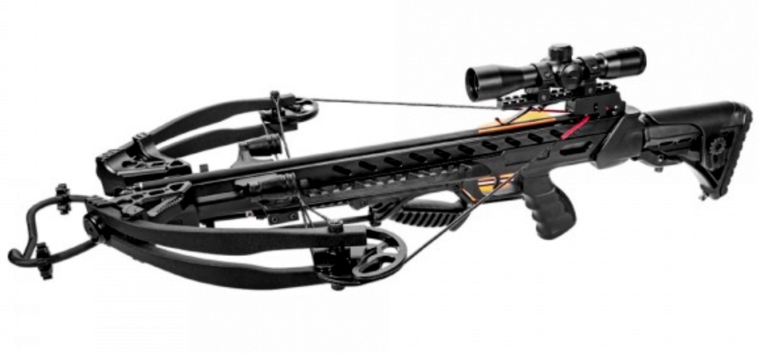 ARBALÈTE À COMPOSITES MAN KUNG FROST WOLF 175 LBS NOIRE
